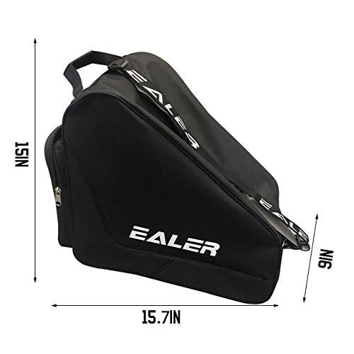 EALER Heavy-Duty Ice Hockey Skate Carry Bag, Adjustable Shoulder Strap Black - BeesActive Australia