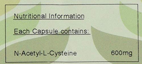 Hellenia N-Acetyl-Cysteine 600mg | 120 Capsules | Vegan NAC Supplement | Manufactured in The UK - BeesActive Australia