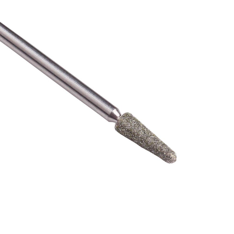 MZCMSL 10pcs Russian Cuticle Drill Bits,Safety Diamond Nail Bit,3/32 Shank efile Cuticle Bit Set with Case - BeesActive Australia