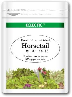 ECLECTIC Eclectic Herbal Supplements Horsestail FFD 375mg 15 Capsules Eco Pack Fresh Upgrade Standard Set of 2 - BeesActive Australia