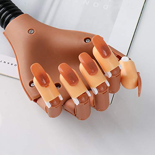 Nail Art Hand Accessory Silicone Finger Cover Fake Hand Replacement Finger Parts 10 Pcs (Nature Colour) Nature Colour - BeesActive Australia