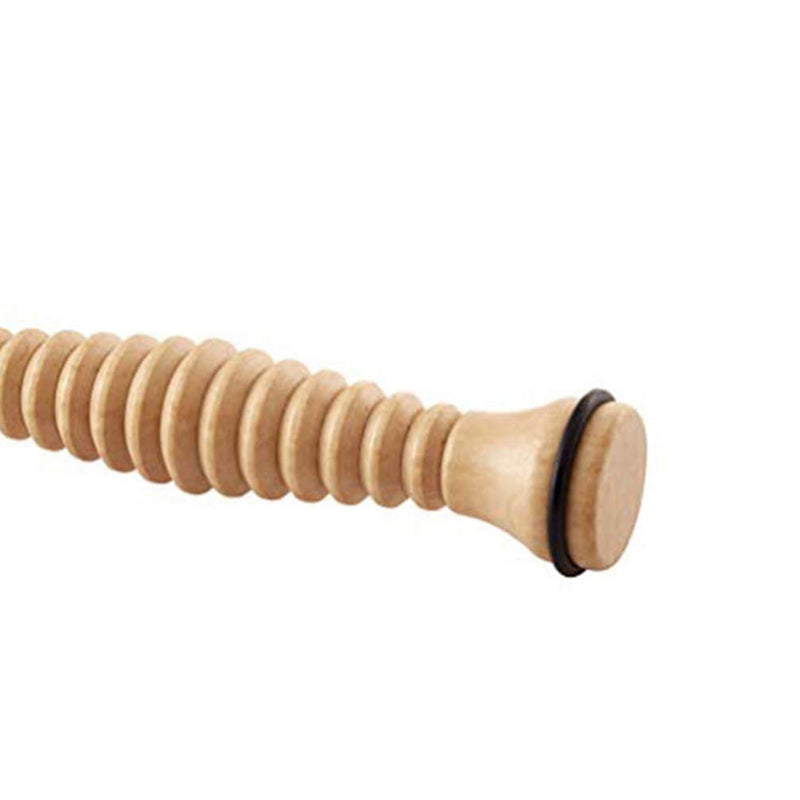 Exceart Wooden Foot Roller Massager Plantar Fasciitis Relief Wood Cellulite Muscle Foot Back Leg Massager Roller Acupressure Point Roller - BeesActive Australia
