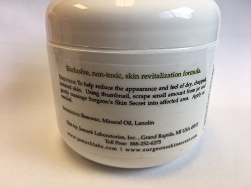 Surgeon's Skin Secret Beeswax Moisturizer 1oz. Jar (2 Pack) - Unscented - BeesActive Australia