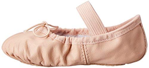 [AUSTRALIA] - Bloch Girls Dance Dansoft Full Sole Leather Ballet Slipper/Shoe, Pink, 1.5 Medium Little Kid 