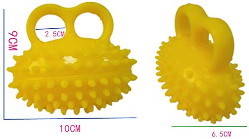Healthman Finger Grip Ball, Stroke Hemiplegia Rehabilitation Training Equipment, Hand Finger Strength Massage Grip Ball (Hard) Hard - BeesActive Australia