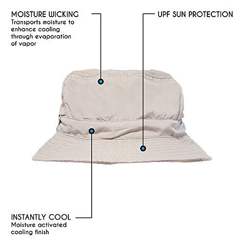 [AUSTRALIA] - BUILTCOOL Adult Bucket Hat - Boonie Hat, One Size Khaki Large-X-Large 