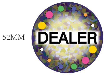 DA VINCI Large 2 Inch Ceramic Texas Holdem Poker Dealer Button - BeesActive Australia