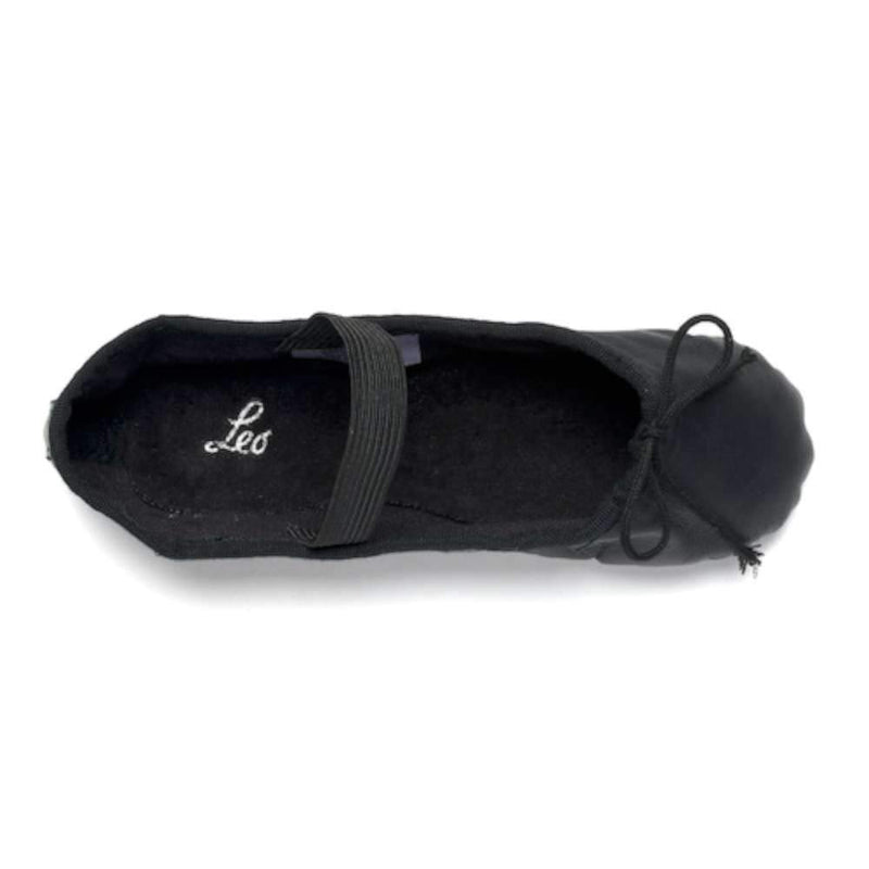 [AUSTRALIA] - Leo Girls' Ballet Russe Dance Shoe, black, 6.5 B US Toddler 