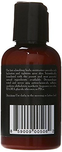 Brickell Men's Deep Moisture Body Lotion for Men, Natural and Organic Protects and Hydrates Dry Skin, 2 Ounce, Scented - BeesActive Australia