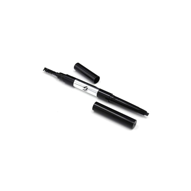 Dark Brown Waterproof Eyebrow Pencil with Brow Comb Brush, Automatic Retractable Brow Pen Colour Makeup Cosmetic Tool (Dark Brown #6) Dark coffee #1 - BeesActive Australia