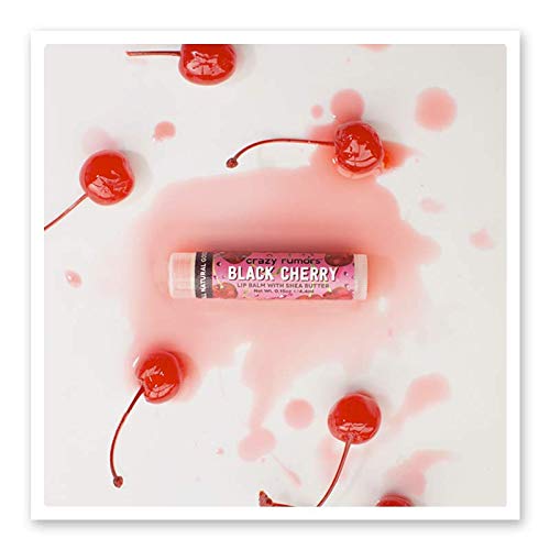 Crazy Rumors Black Cherry Lip Balm. 100% Natural, Vegan, Plant-Based, Made in USA. - BeesActive Australia