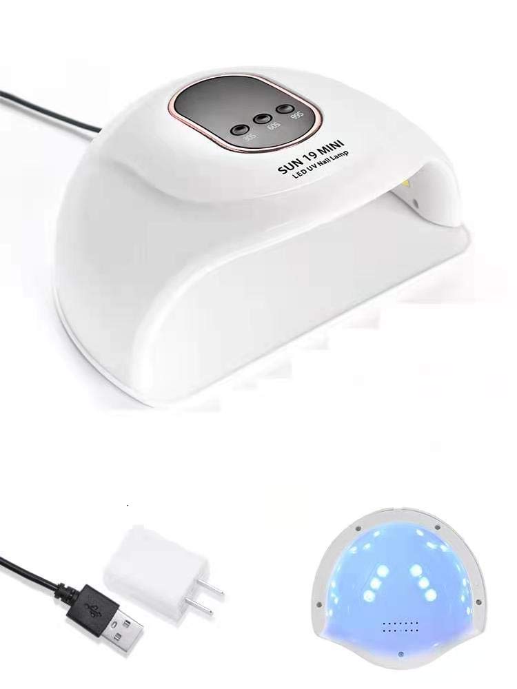 72W LED UV Nail Dryer lamp, Gel Nail Polish Dryer Machine UV Light, Curing Lamp Smart Auto-sensing with 30/60/99s Timer, LCD-Display - BeesActive Australia