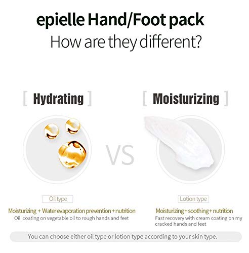 Epielle Hydrating & Moisturizing Gloves & Socks Masks Combo 12pk for Hand and Foot - Dry hand, Dry cracked heel |Coconut Oil, Milk Extract, Hyaluronic Acid, Sunflower Seed Oil, Avocado oil, Vitamin E - BeesActive Australia