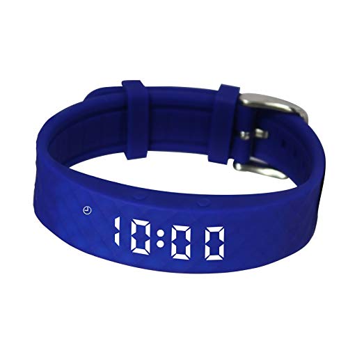 Blue Pivotell Vibratime Vibrating Pill Reminder Alarm Watch - with up to 12 Daily Alarms - BeesActive Australia