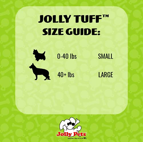 Jolly Pets Tuff Tosser Bouncing Ball Tog Toy/Treat Holder, 4 Inches, Red Red 4" Tuff Tosser - BeesActive Australia