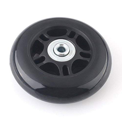 F-ber Luggage Suitcase Wheels Replacement Kit 68x24mm/2.68"x0.94" w/ABEC 608zz Inline Outdoor Skate Replacement Wheels, One Set of (2) Wheels (OD:68 W:24 ID:6 Axles:35&40) - BeesActive Australia