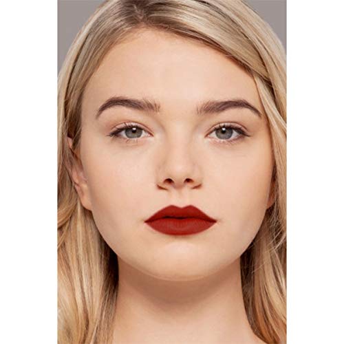 butter LONDON Plush Rush Satin Matte Lipstick Fired Up 0.14 Ounce - BeesActive Australia