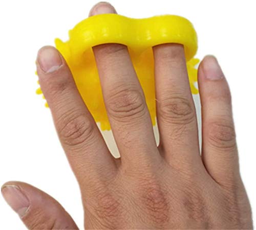 Healthman Finger Grip Ball, Stroke Hemiplegia Rehabilitation Training Equipment, Hand Finger Strength Massage Grip Ball (Hard) Hard - BeesActive Australia
