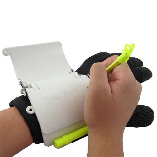 Scuba Choice Scuba Diving 3 Panels Wrist Writing Dive Slate with Pencil - BeesActive Australia