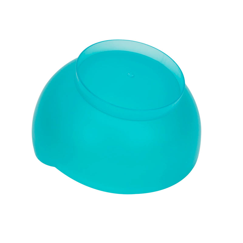 High-Low Scoop Bowl with Suction Cup Base Adaptive Self-Feeding Spill Proof Bowl Eating Aid Utensil Non-Skid Auxiliary Bowls Tableware for Elderly Parkinsons Disabled Tremors Stroke (Blue Bowl) Blue Bowl - BeesActive Australia