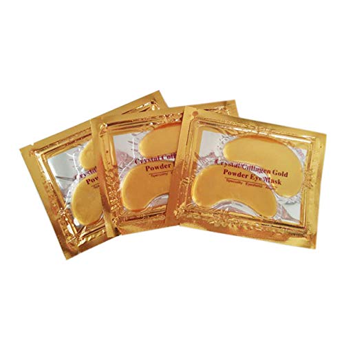 Generic- 24k Gold Anti Aging Under Eye Collagen Eye Patches, Eye Pad Gel Mask Pads for Puffy Eyes and Bags, Wrinkle and Dark Circles Gel 10 Pairs per Box. - BeesActive Australia