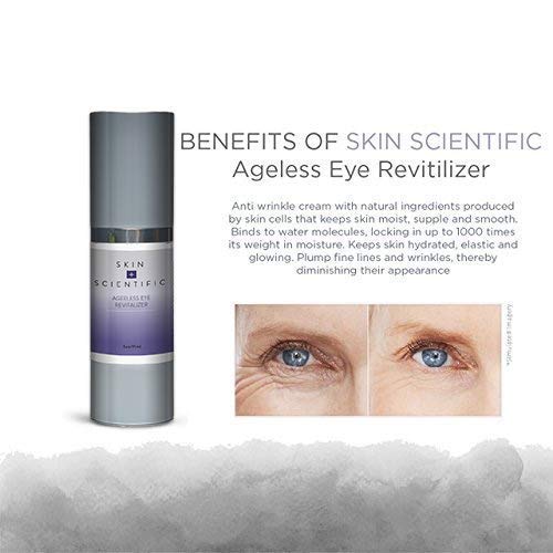 Skin + Scientific Ageless Eye Revitalizer-Advanced Under Eye Repair Serum -Minimize Fine Lines and Wrinkles -Fight Signs of Aging - BeesActive Australia