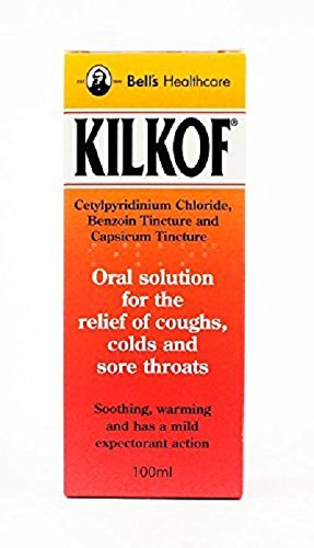 Bells Kilkof Oral Solution for Relief of Coughs, Colds and Sore Throats 100ml - Pack of 6 - BeesActive Australia