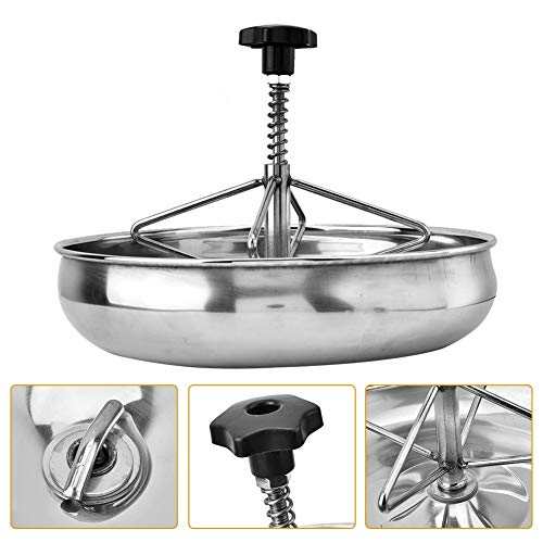 Piglet Feeding Trough, Stainless Steel Pig Food Feeder Sow Milk Trough Durable Pig Food Tray Piglet for Household Farm Piglet Cattle - BeesActive Australia
