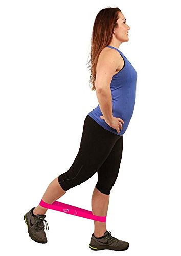 Fit Simplify 10 Inch Resistance Loop Exercise Bands, Set of 5, Assorted Colors - BeesActive Australia