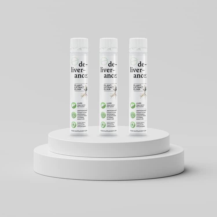 Liquid Liver Detox - Support and Improve Liver Health - Liver Cleanse, Detox & Repair - Natural Liver Health Supplement - Vegetarian – Pack of 3 - de-liver-ance - BeesActive Australia