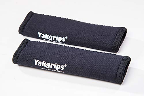 Yakgrips Paddle Grips for Take-Apart Kayak Paddle Shaft, Kayaking Accessories, Non-Slip Grip, Blister Prevention - Cascade Creek Black - BeesActive Australia