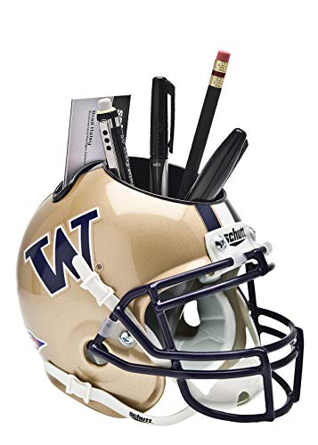 Schutt NCAA Washington Huskies Football Helmet Desk Caddy Gold - BeesActive Australia