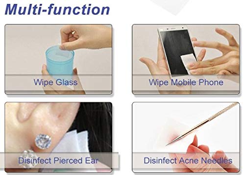Alcohol Wipes Pads Sterile Antiseptic Swabs Cleansing Wipes Antibacterial First Aid Injections Piercings Braun Pack of 100 Pads - BeesActive Australia