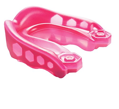 Shock Doctor Gel Max Mouth Guard, Sports Mouthguard for Football, Lacrosse, Hockey, Basketball, Flavored mouth guard, Youth & Adult Non-flavored PINK - BeesActive Australia