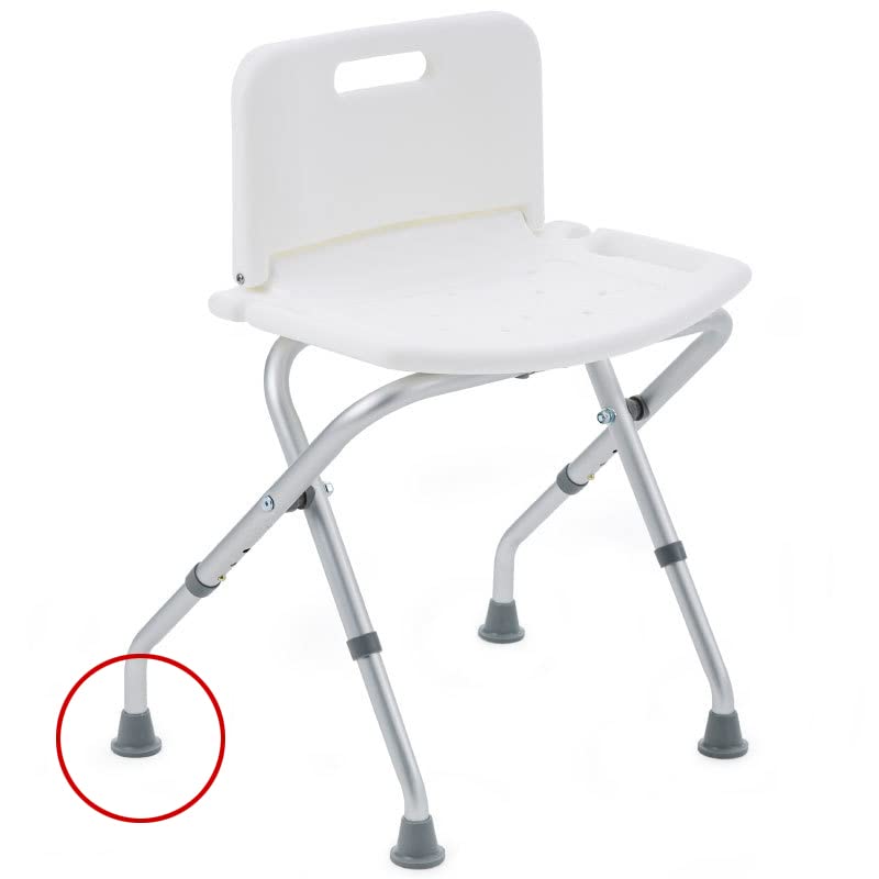 Qty: 4x Replacement Large Based 19mm (3/4") Ferrules for Bath & Shower Stools - by Lifeswonderful - BeesActive Australia