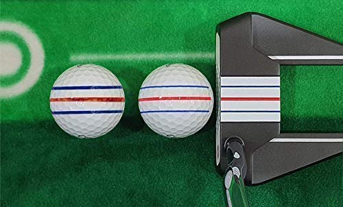 Triple Golf Ball Liner Alignment Tool, Golf Ball Marker Tool for a Better Alignment. 2 pens Included - Triple Golf Ball Liner Compatible with Golf putters - BeesActive Australia