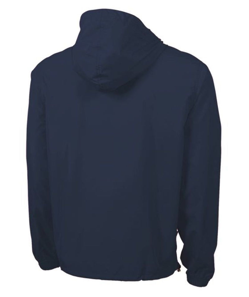 Charles River Apparel Pack-N-Go Wind & Water-Resistant Pullover (Reg/Ext Sizes) X-Large Navy - BeesActive Australia