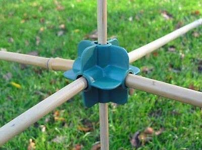 HowseHold Flexible Cane Balls - Bamboo Cane Connectors for Fruit Cages Netting Frames [PACK OF 20] 20 Cane Balls - BeesActive Australia