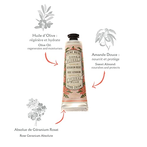 Panier des Sens Hand Cream gift box - Orange Blossom, Jasmine & Geranium - Made in France - 3 x 1Floz/30ml - BeesActive Australia