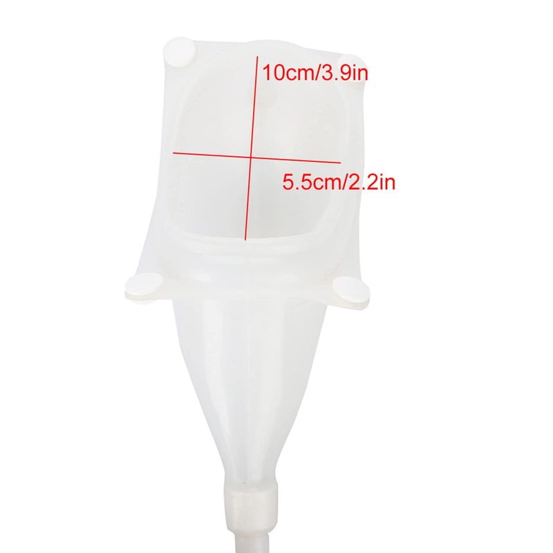 Urine Collector, Men Wearable Silicone Urine Catheter Bags Silicone Incontinence Bags with Elastic Waistband - BeesActive Australia
