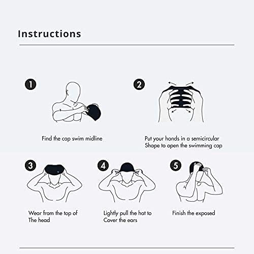 TYR Latex Swim Cap White - BeesActive Australia