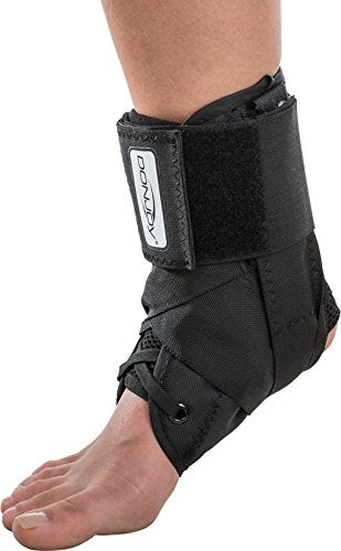 DonJoy Stabilizing Pro Ankle Support Brace, Black, X-Small X-Small (Pack of 1) - BeesActive Australia