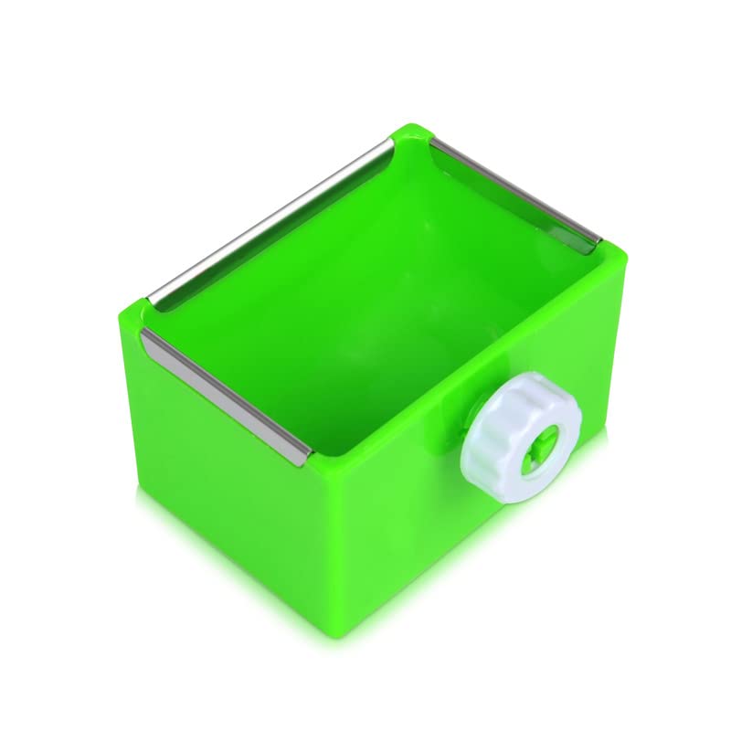 Small Animal Automatic Feeder Food Bowl Water Basin Color Durable Cage Accessories Suitable for Small Birds Parrot Parakeet Chinchilla Squirrel Hamster Guinea Pig Rabbit Green - BeesActive Australia