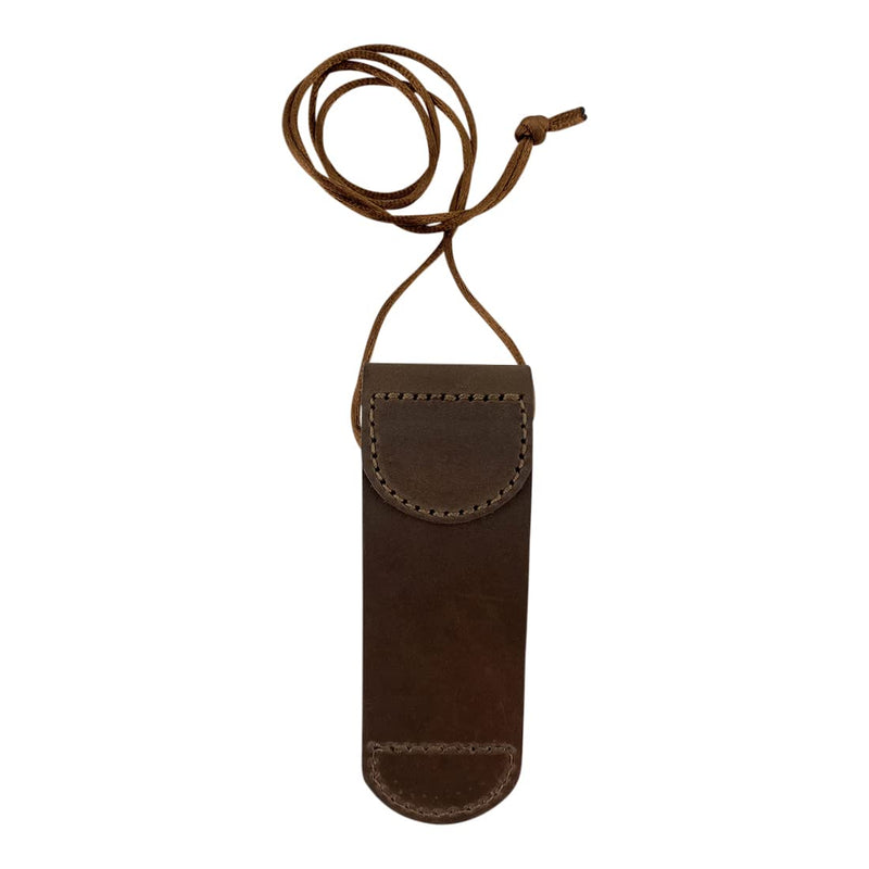 Hide & Drink, Flint Holder Handmade from Full Grain Leather - Durable Waist Carrier, Accessory for Tools with Easy Belt Attachment - Emergency Fire Starters, Survival Camping Gear - Bourbon Brown - BeesActive Australia