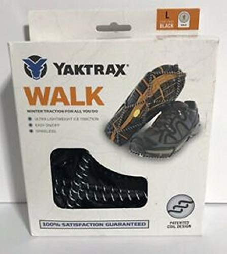Yaktrax Walk Traction Cleats for Walking on Snow and Ice (1 Pair) Large (Shoe Size: W 13-15/M 11.5-13.5) - BeesActive Australia