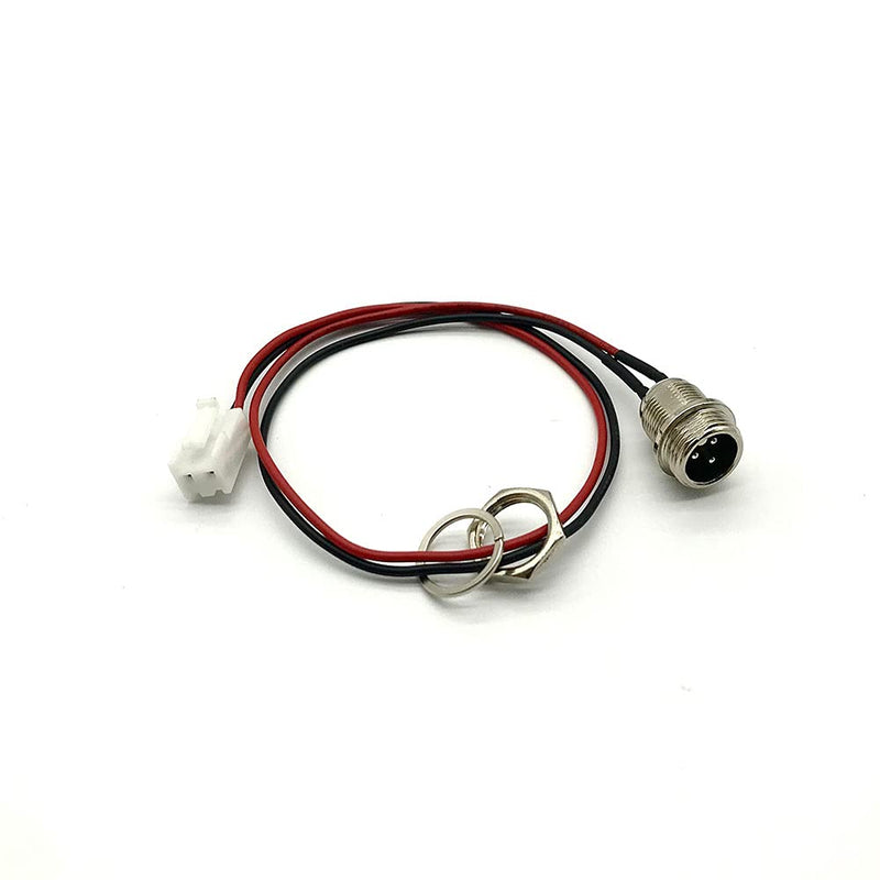 FEC tech GLDYTIMES Hoverboard Charging Port (2 Pin) Replacement for Hover-1 swagtron TOMOLOO Segway Smart Self-Balancing Electric Scooter etc. 3 Prong 2 Wires 2 Buckle - BeesActive Australia