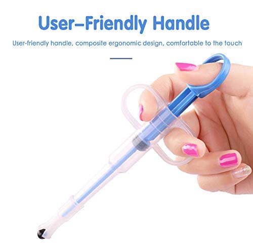 Western Era Pet Pill Dispenser, Pill Gun Shooter Tablet Soft Tip Syringe Medical Feeding Tool Kit for Dogs Cats Small Animals (Blue) (1 Piece) - BeesActive Australia