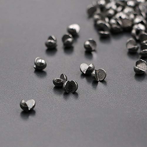 RENGANG Split Shot Fishing Weights Fishing Sinkers Lead Split Shot Fishing Weights Sinkers Split Shot Sinkers for Fishing -Space Sinker 500Pcs 2.3G / 0.005LB - BeesActive Australia