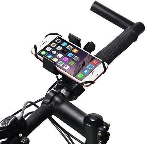 Rule Bike Phone Mount Anti Shake and Stable Cradle Clamp with 360° Rotation Bicycle Phone Mount/Bike Accessories/Bike Phone Holder for iPhone Android GPS Other Devices Between 3.5 to 6.5 inches - BeesActive Australia