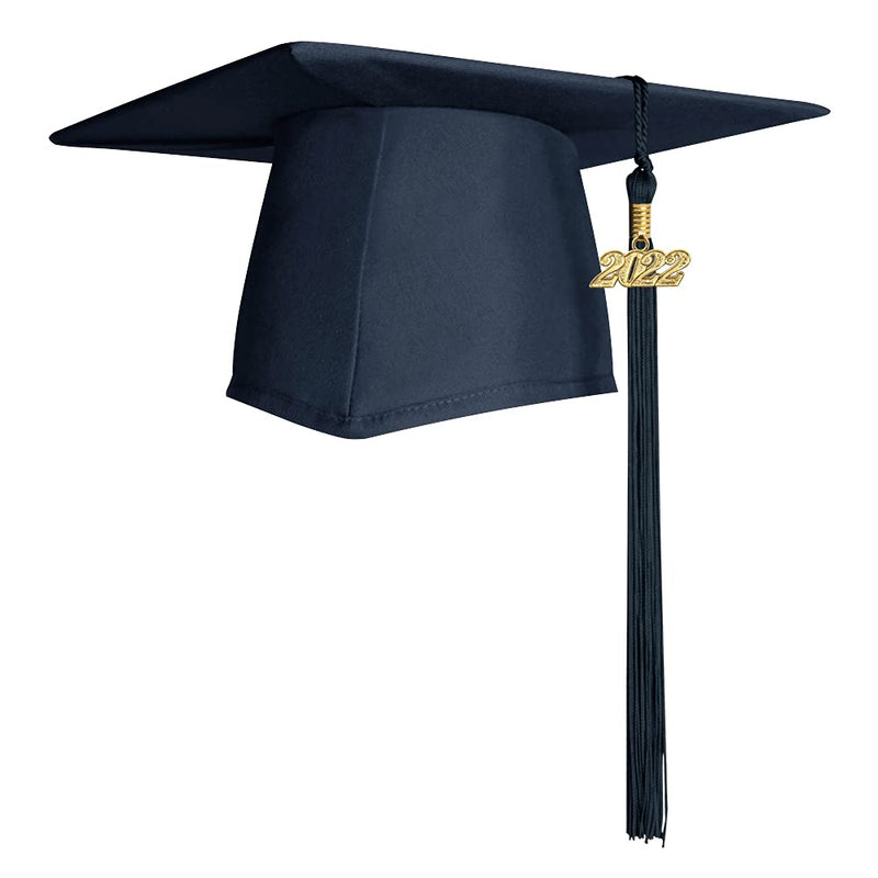 Endea Graduation Matte Cap & Tassel (Navy Blue, 2022) Navy Blue - BeesActive Australia